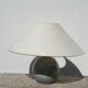 Speckled wood ball lamp 1980