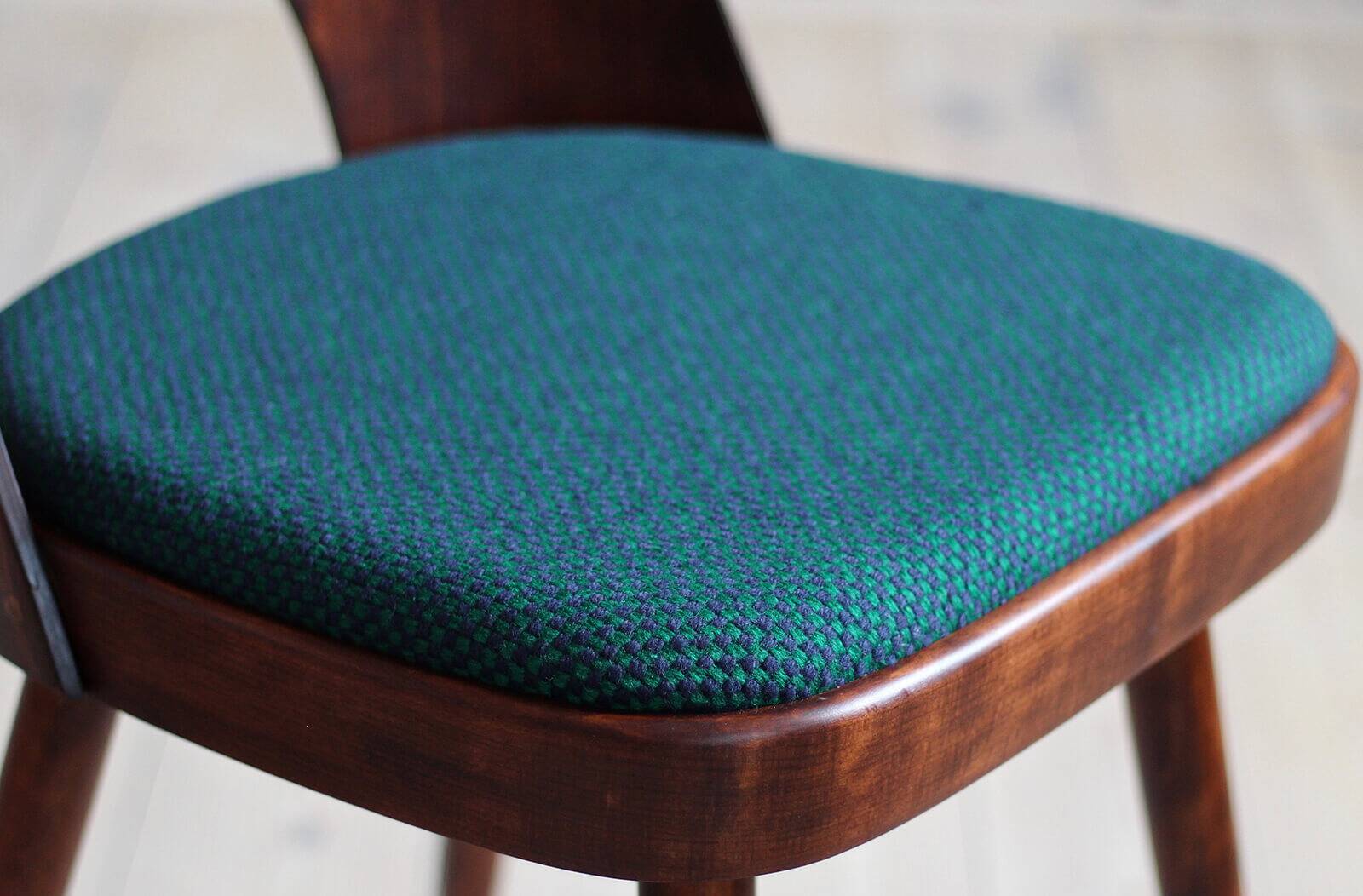 Set of 6 Dining Chairs by Oswald Haerdtl, Reupholstered in Kvadrat Fabric