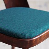 Set of 6 Dining Chairs by Oswald Haerdtl, Reupholstered in Kvadrat Fabric