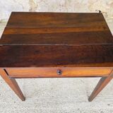 Farmhouse console, in walnut, Directoire, 18th century