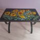 Ceramic coffee table from Quimper signed by Youen.