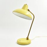 Lampe de bureau vintage jaune citron