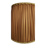 Grande lampe en bois florale sculpté 1960