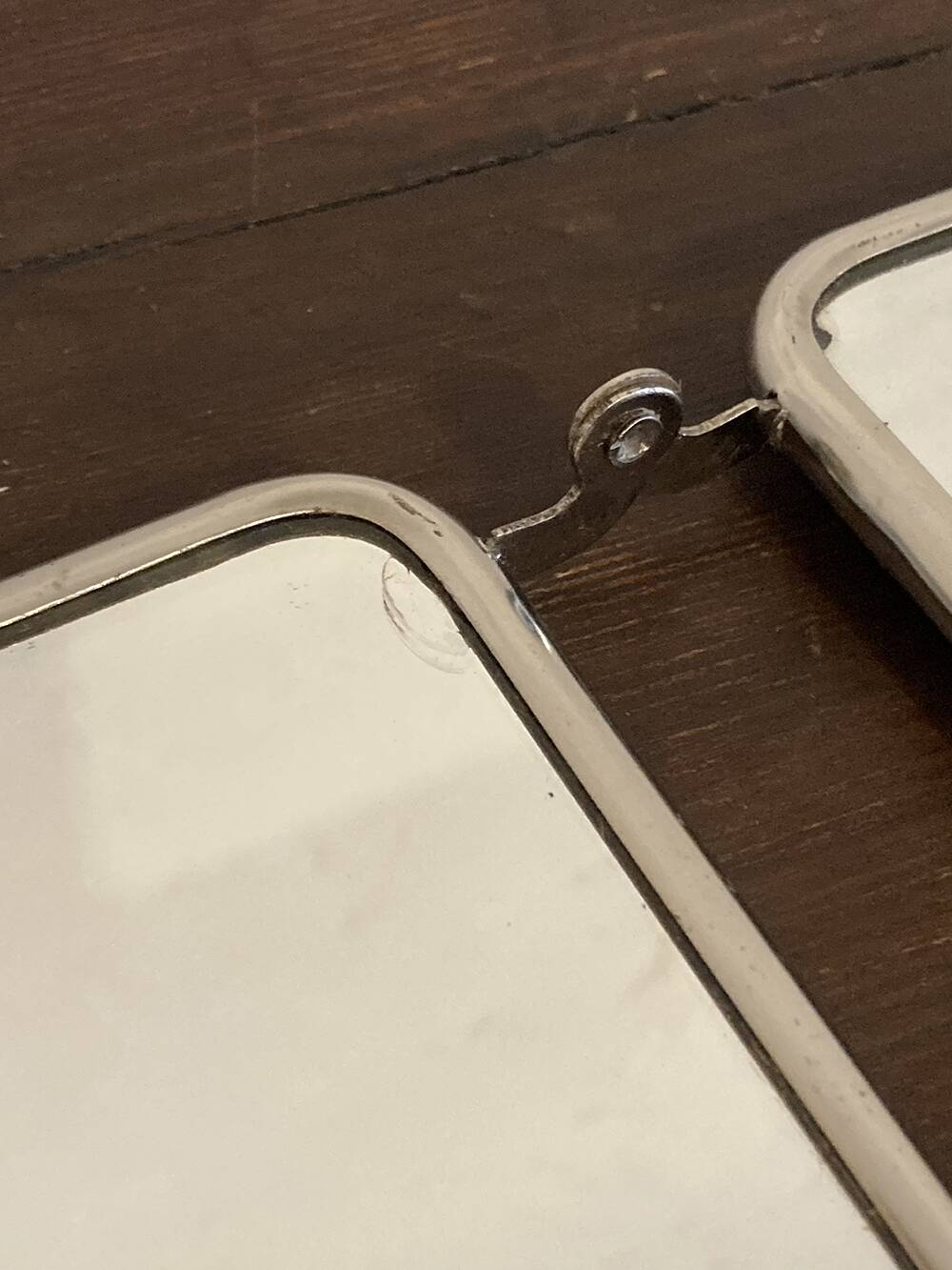 Triptych barber mirror, 1930s-1950s