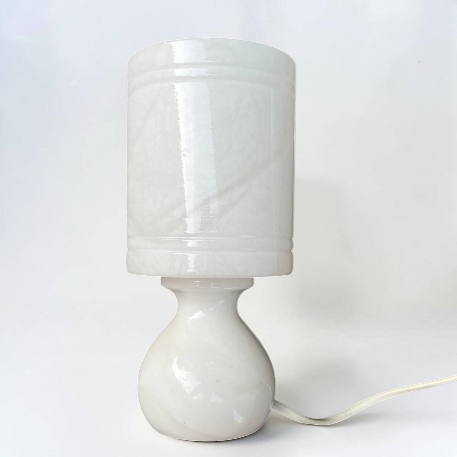 White alabaster lamp - Alabaster night light