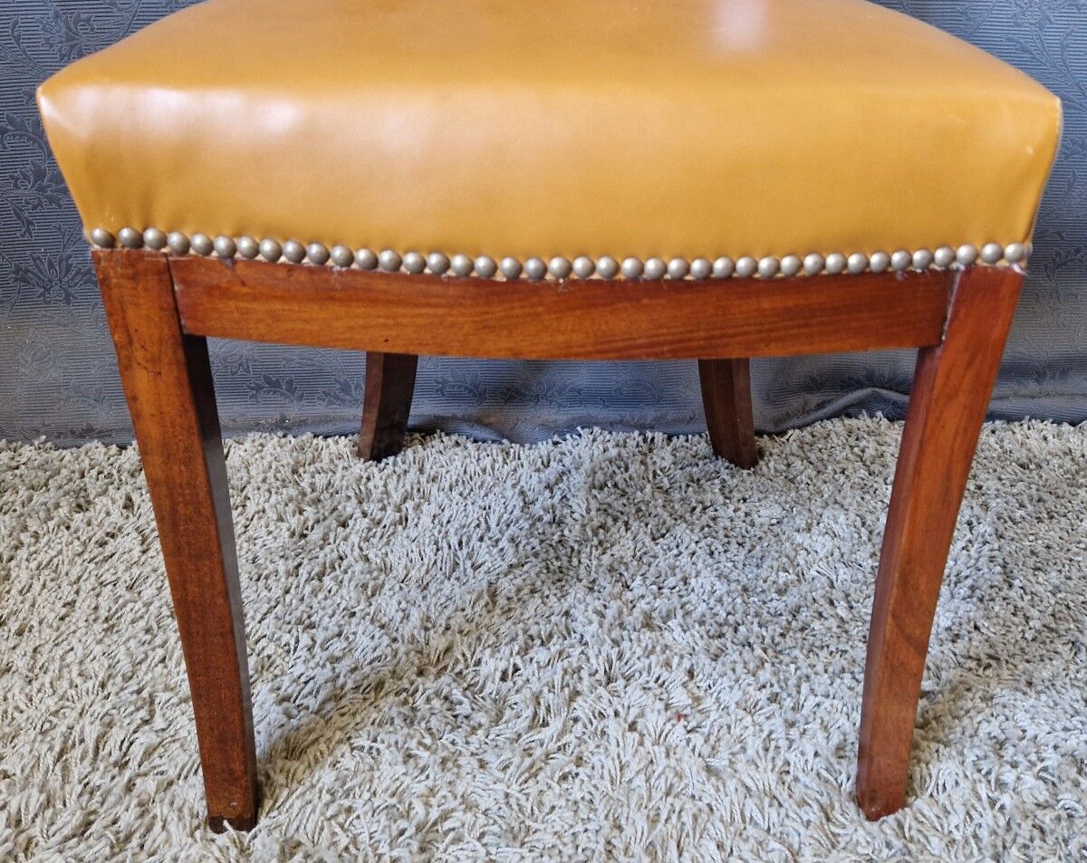 Mahogany office chair
