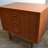 Commode scandinave en teck