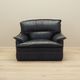 Leather armchair, Italian design, 1960s, production: Italy