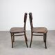 Pair of antique armchairs Model No B28 by Thonet, bent wood and caning, Austria 1920s.