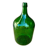 5L green glass demijohn – Vintage / Decorative