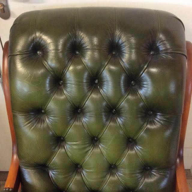 Chesterfield type armchair