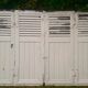 Shutters 4 leaves H148xW245cm (2) antique oak louvres pair 2