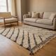Handmade pure wool rug, size 1.5/2.5 m.