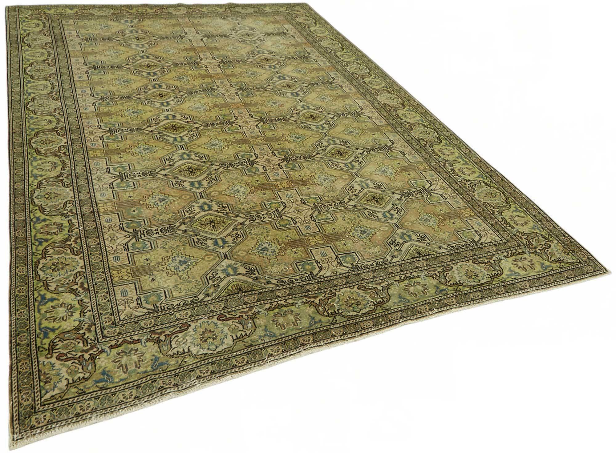 Turkish Wool Vintage Kayseri Rug 194 cm x 288 cm