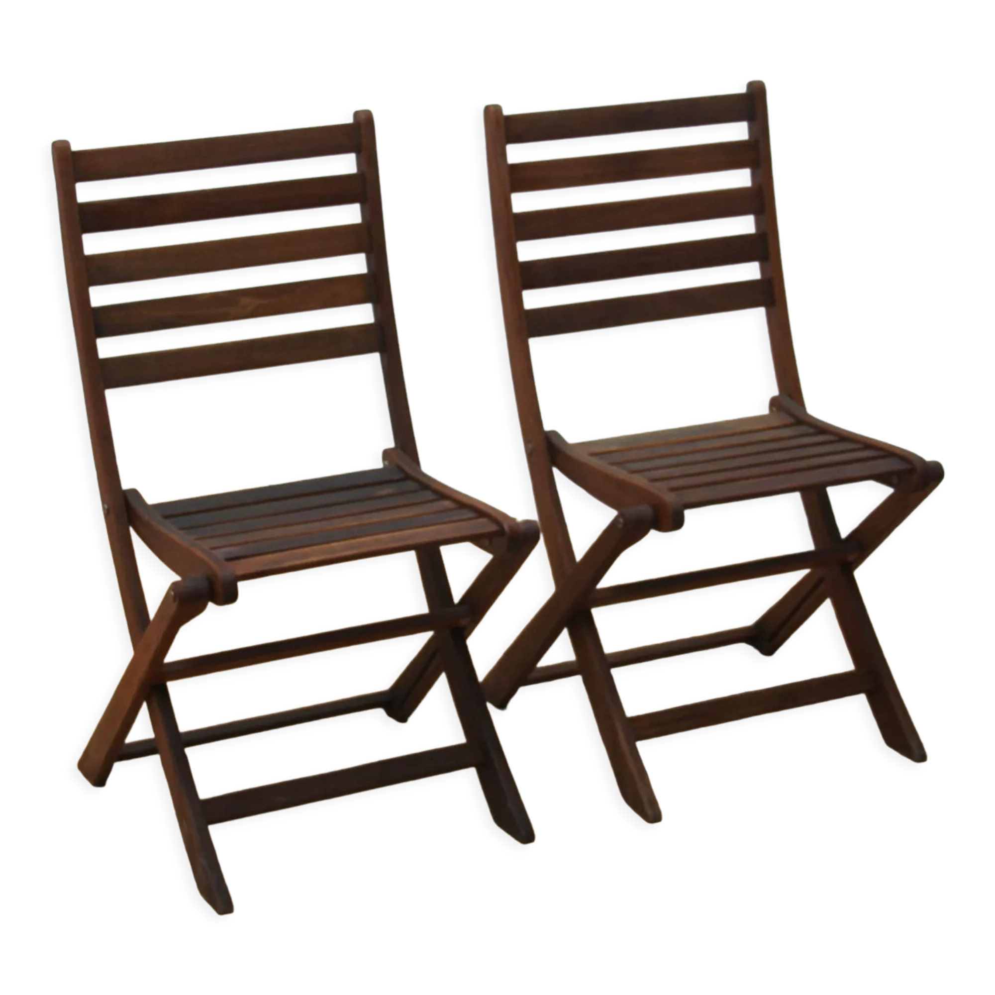 Pair of Cattie garden chairs