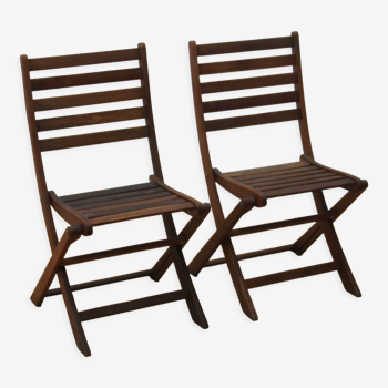 Pair of Cattie garden chairs
