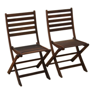 Pair of Cattie garden chairs