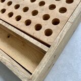 wooden storage box for tools