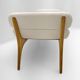 Adrian Pearsall Mid-Century Modern Walnut Chaise Lounge by Craft Associates