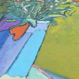 Floral stil life, oil on wooden plate, 40 x 55cm