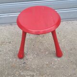 Stool Ingvar Kamprad limited edition red