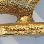 Pair of candlesticks Georges Mathias edition Fondica France