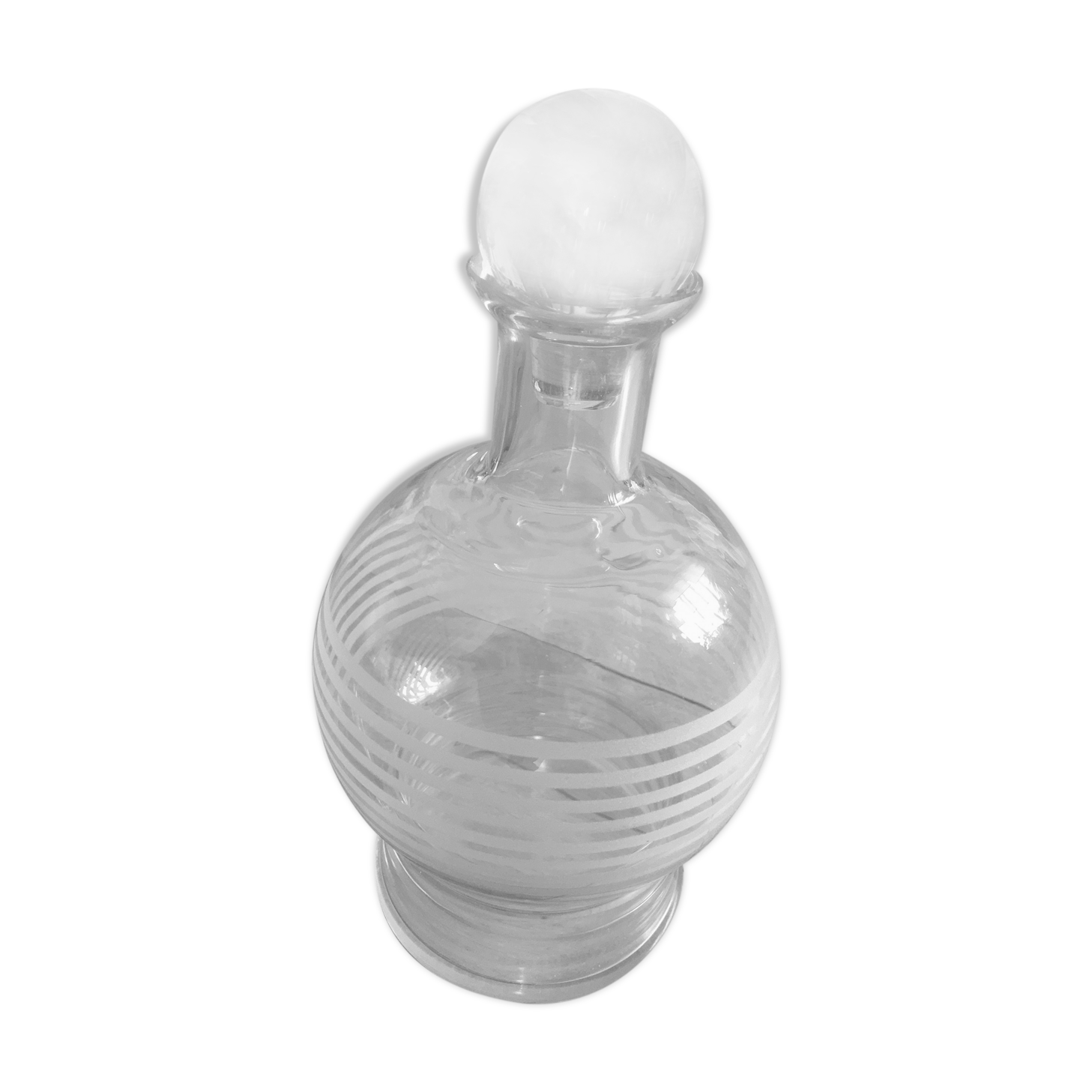 Vintage glass carafe