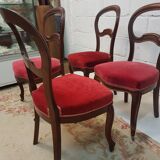 Series of 4 chairs