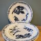 Set of 4 hollow plates Terre de Fer