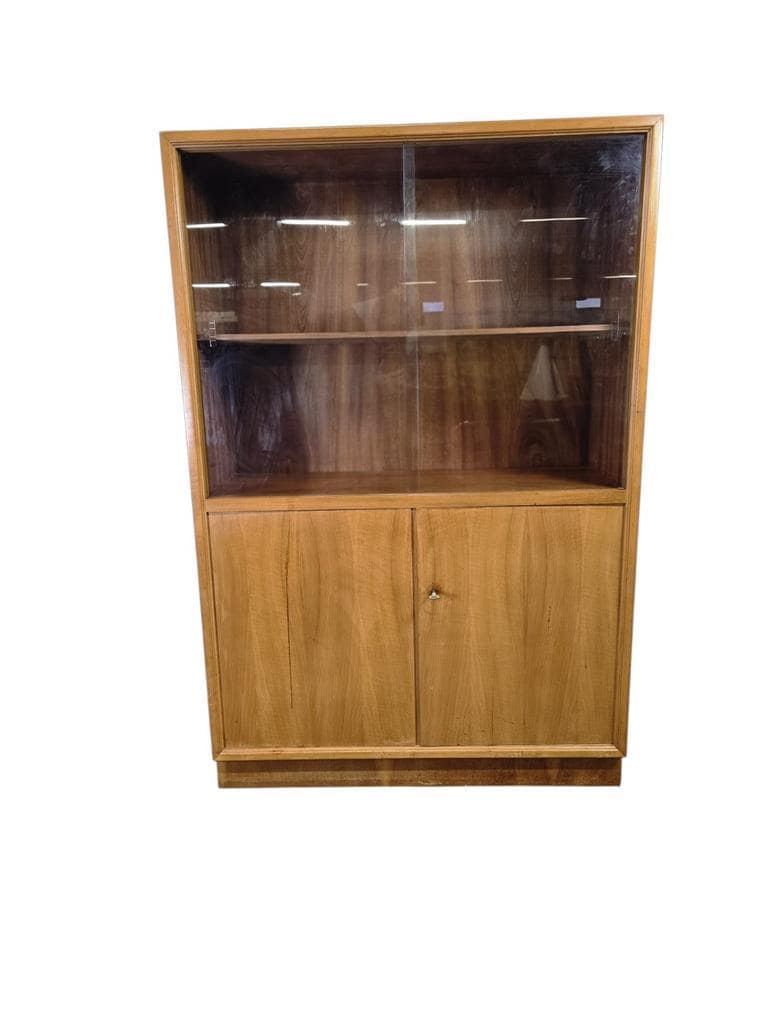 Display cabinet/vintage wooden bookcase