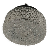 Moulded glass ceiling light from the 60s/70s.