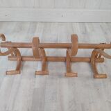 Bistro wall coat holder