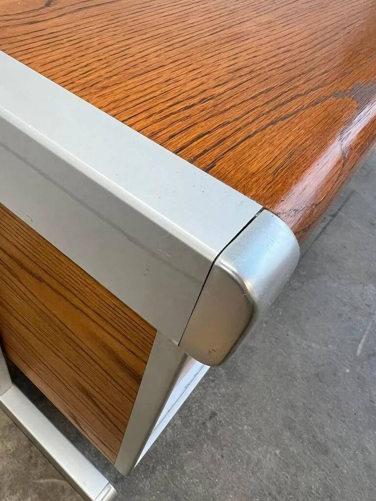 Sideboard, office furniture in wood and metal