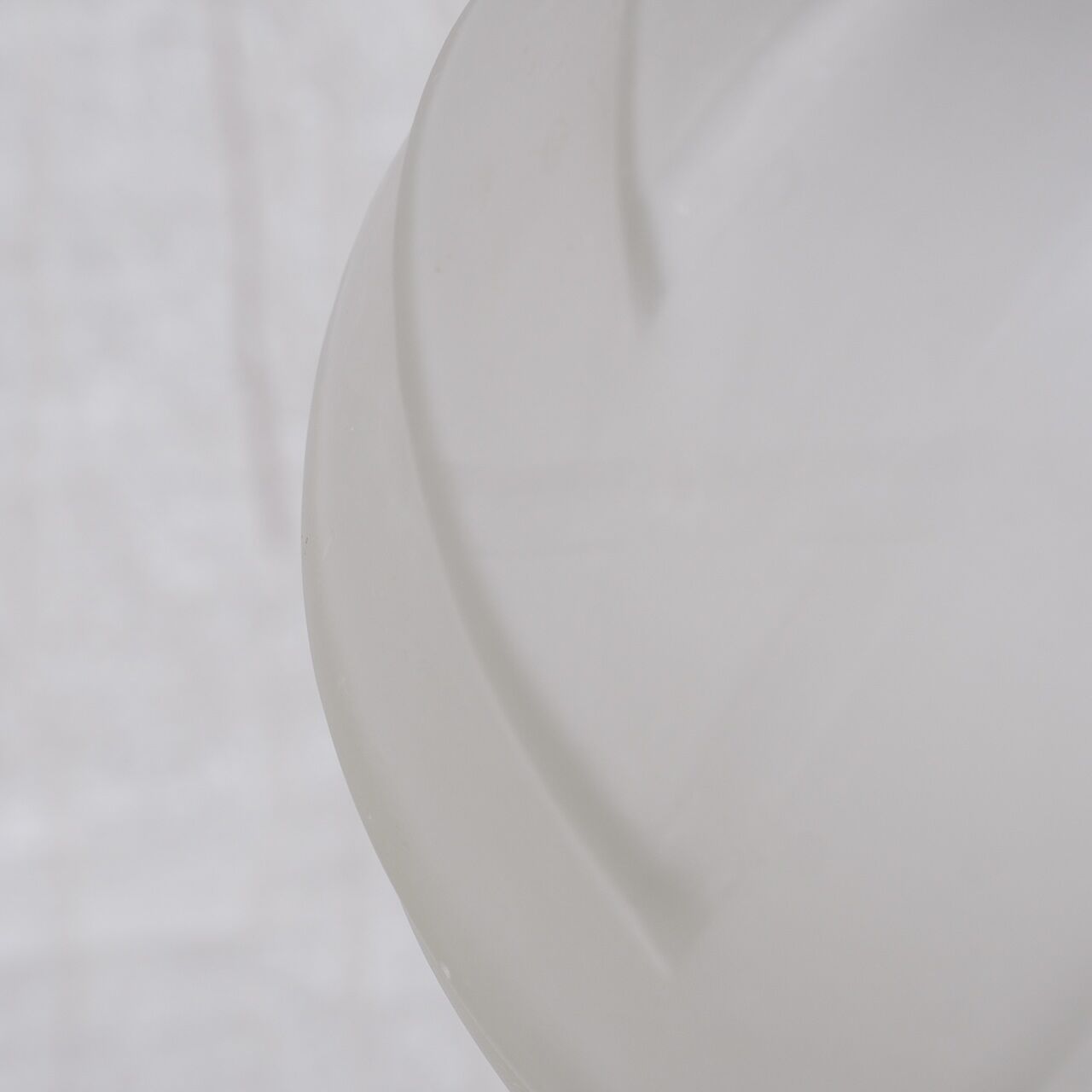 Geometric etched glass and metal art deco pendant light