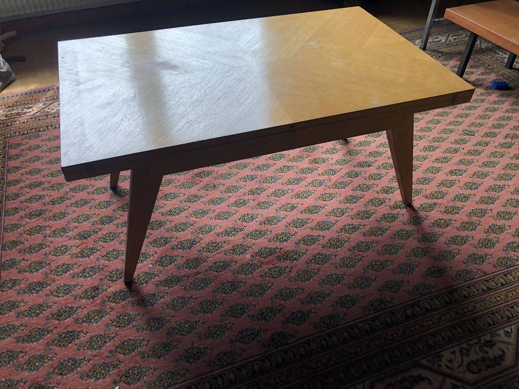 Vintage 60s transformable table