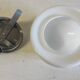 Ceiling light or globe wall light opaline diameter 15 cm - mid 20th century