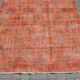 Tapis orange pour chambre à coucher