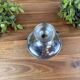 Small Christofle Silver-Plated Metal Tray on Stand