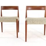 Set de 2 Kai Kristiansen pour Fritz Hanzen 4110 Stoelen