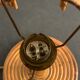 Lampe en rotin Louis Sognot 1950