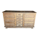 Renovated antique solid wood sideboard