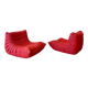 Paire de chauffeuse Togo ligne roset