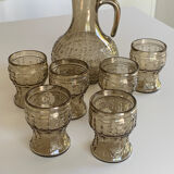 Vintage pitcher glasses