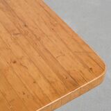 Square table by Charlotte Perriand, Les Arcs circa 1973