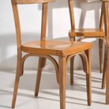 Vintage Bentwood Chairs (c.1940). Set of 4 pieces #1