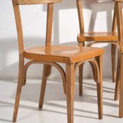 Chaises vintage en bois courbé (c.1940). Ensemble de 4 pièces #1