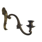 Classicist bronze wall lamp, Germany, 1900s