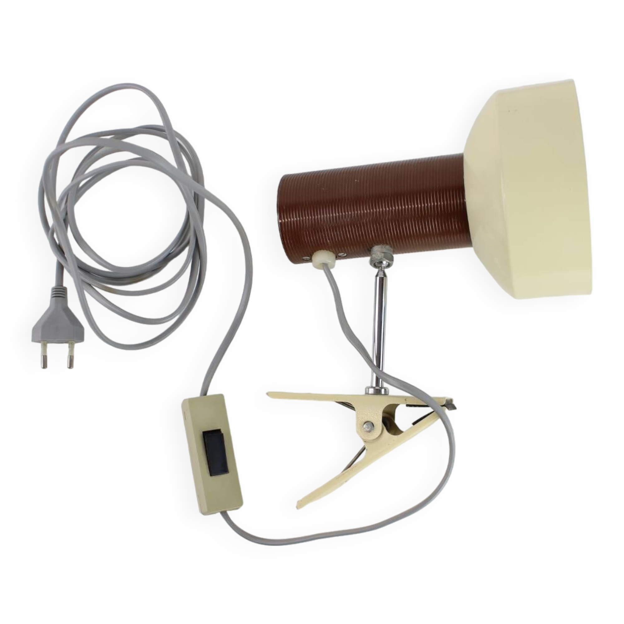 Mid-Century Lamp with Clip by Napako, 1970's