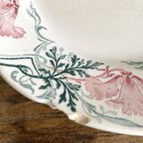 Keller and Guerin Luneville iron earth dessert plates, Rolan model