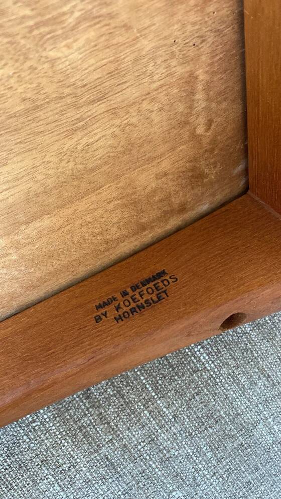 Six Vintage Wooden Dining Chairs Danish From Koefoed Hornslet